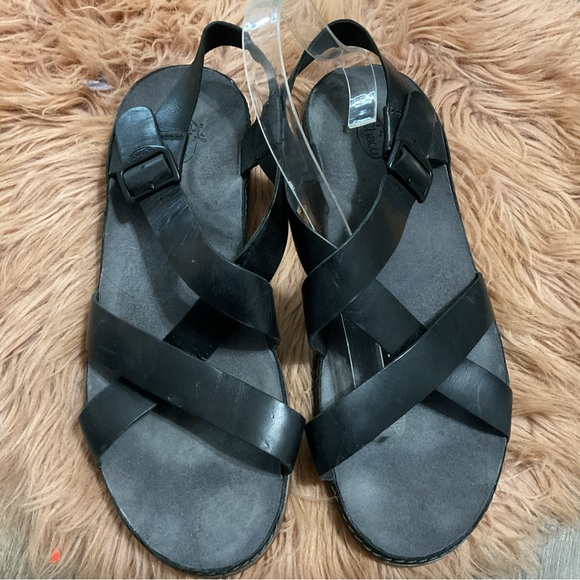 Chaco Shoes - Chaco Black Strap Sandals Size 10